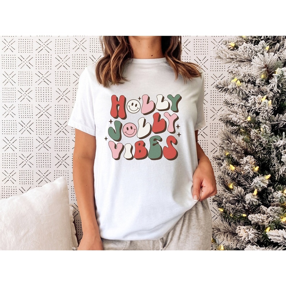 Holly Jolly Vibes Tee Shirt